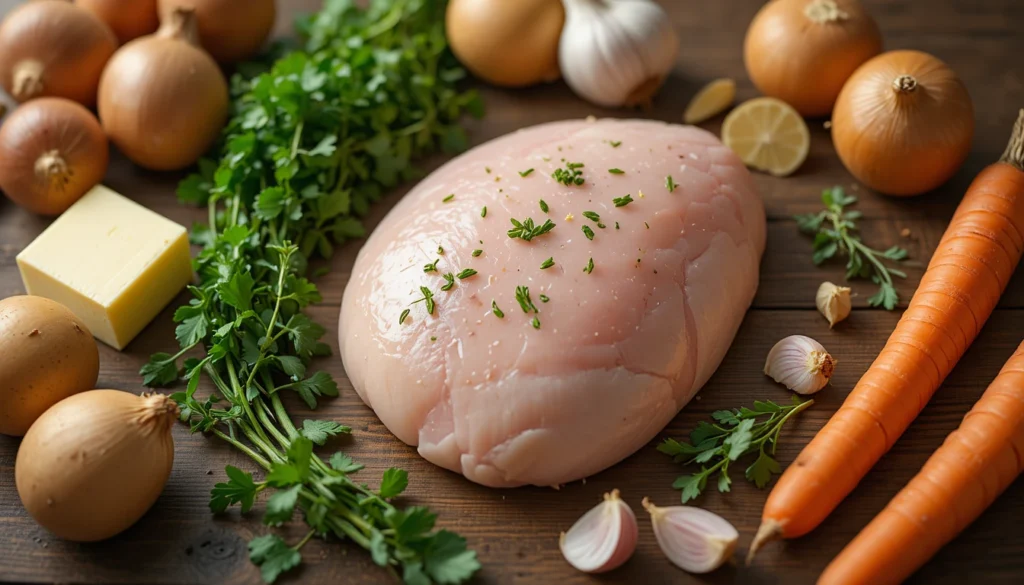 Cozy Dinner Recipes – Warm & Comforting Meals for Any Night 3 Ingredients for Cozy Dinner Recipes – fresh chicken, herbs, and seasonal vegetables