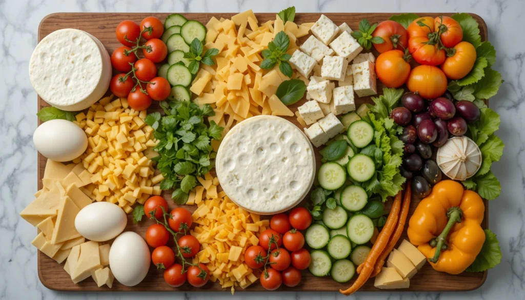 fresh-cheese-eggs-and-veggie-platter-main 3 fresh-cheese-eggs-and-veggie-platter-ingredients.