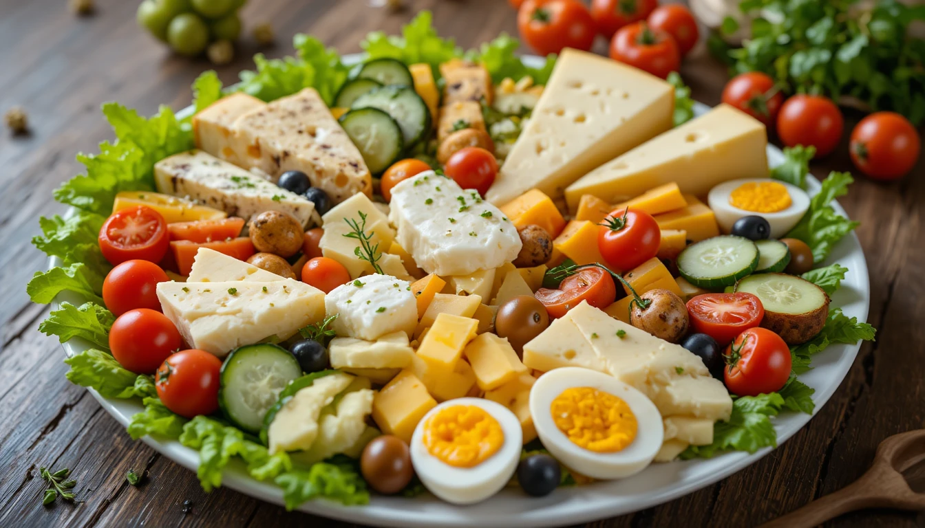fresh-cheese-eggs-and-veggie-platter-main 1 fresh-cheese-eggs-and-veggie-platter-cooking-preparation-time.