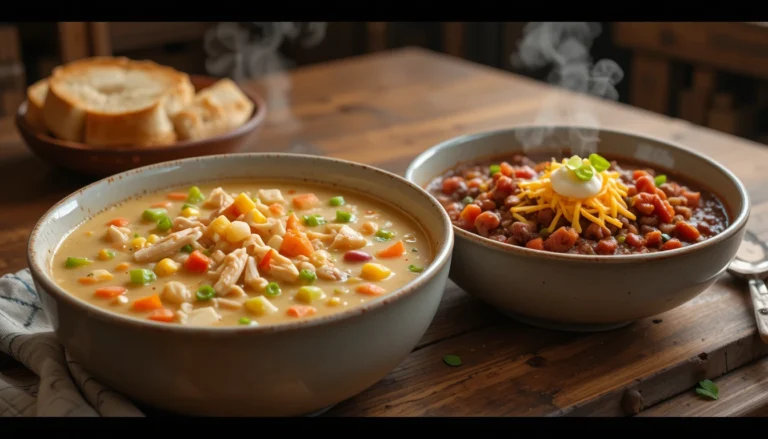 Hearty Soups & Stews: Creamy Chicken Vegetable Soup 4 Hearty Soups & Stews: Creamy Chicken Vegetable Soup