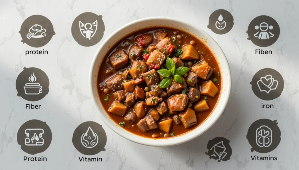 The Best Crockpot Beef Stew | Easy Slow Cooker Dinner Recipe 4 Health benefits of The Best Crockpot Beef Stew with protein-rich beef, fiber-packed veggies, and vitamins.
