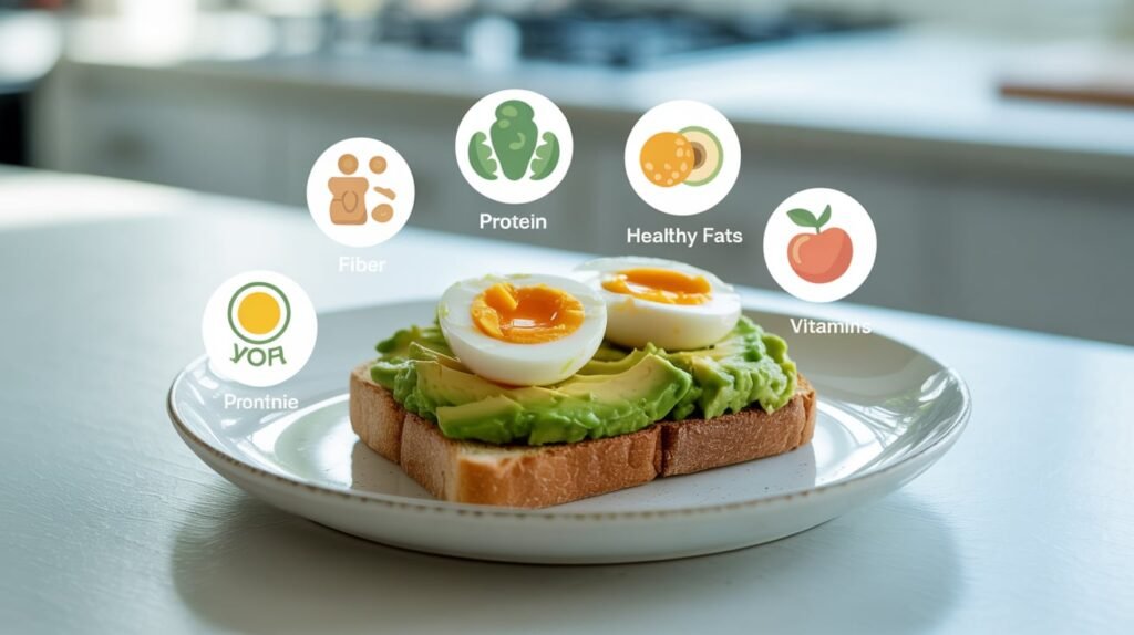 The Ultimate Avocado and Boiled Egg Toast 4 Health benefits of The Ultimate Avocado and Boiled Egg Toast with high-protein, fiber-rich, and nutrient-packed ingredients.